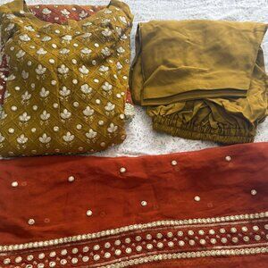 Pakistani Indian Shalwar Kameez Punjabi suit(NEW)